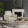 Posh Living Lex Linen Accent Chair Beige