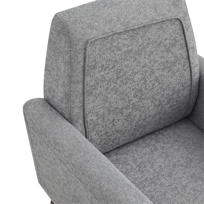 Posh Living Lex Linen Accent Chair Light Gray