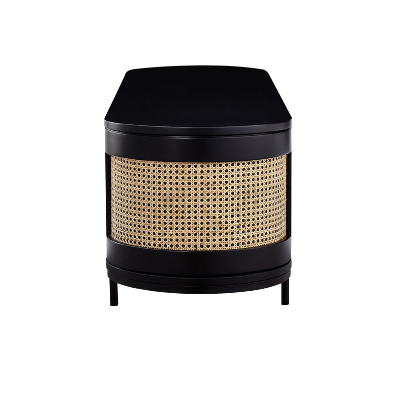 Posh Living Mohamad  Console/Cabinet/TV Stand Black