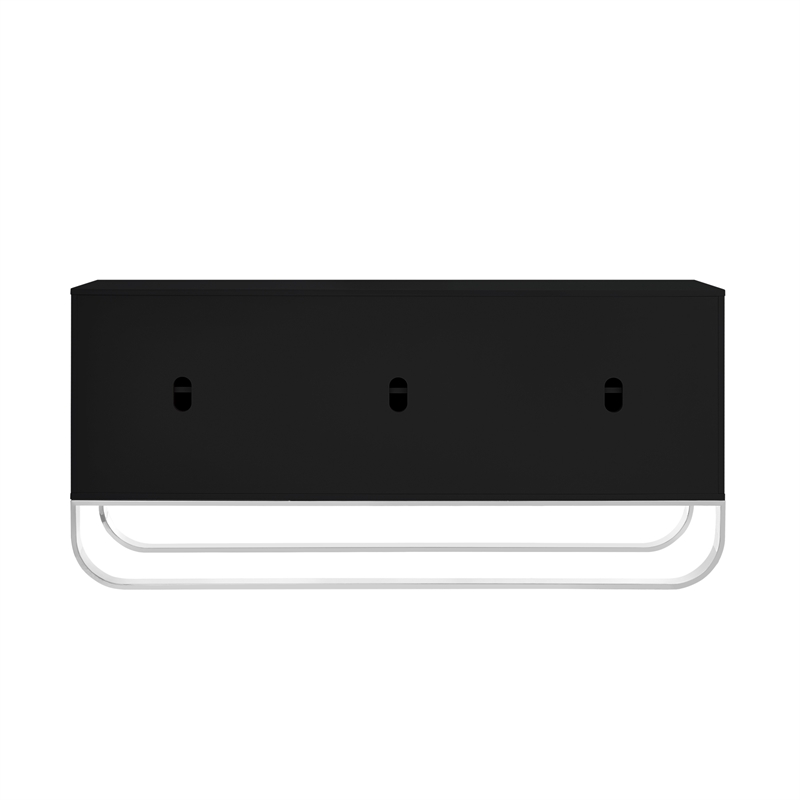 Posh Living Liyana  Sideboard Black/Chrome