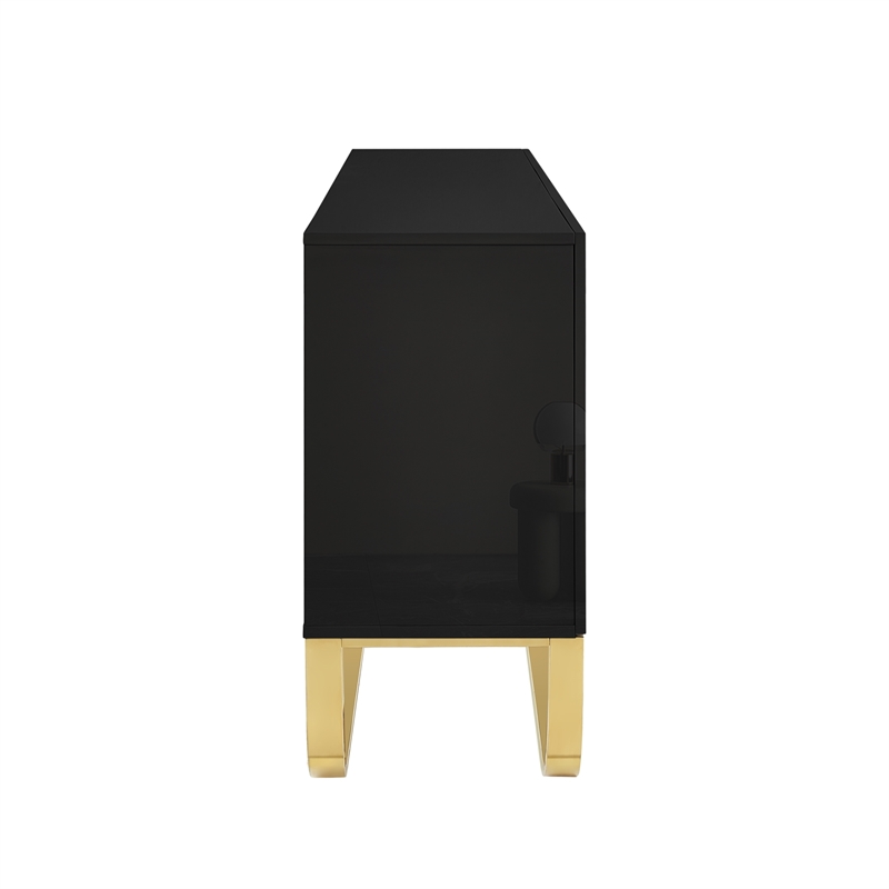 Posh Living Liyana  Sideboard Black/Gold