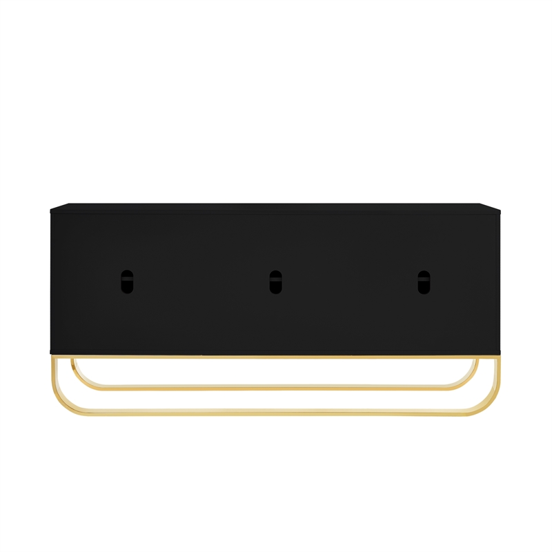 Posh Living Liyana  Sideboard Black/Gold