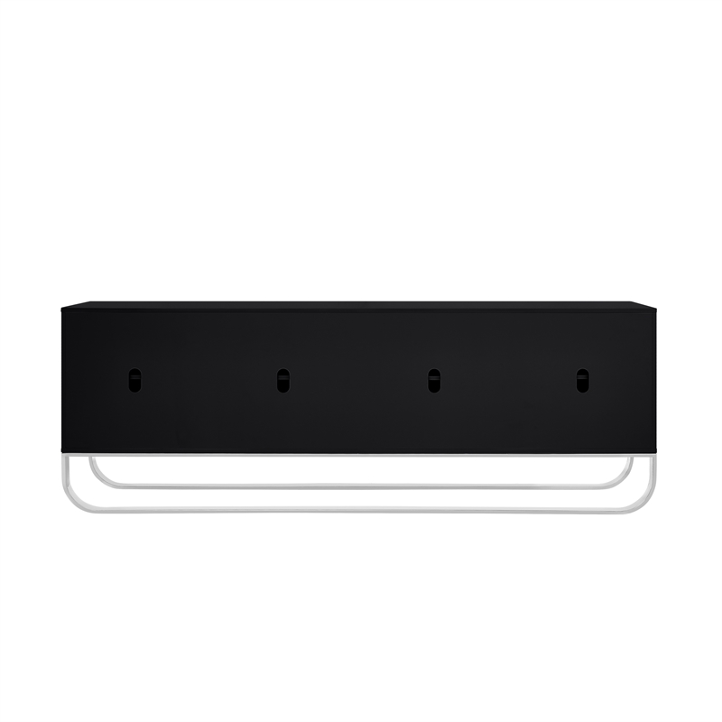 Posh Living Liyana  Sideboard Black/Chrome
