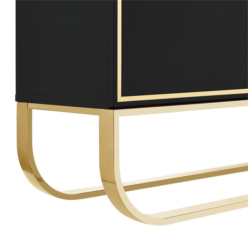 Posh Living Liyana  Sideboard Black/Gold