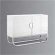 Posh Living Liyana  Sideboard White/Chrome