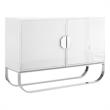 Posh Living Liyana  Sideboard White/Chrome