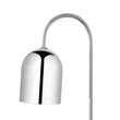 Posh Living Rya Table Lamp 5ft Power Cord Marble Stone Base Chrome
