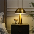 Posh Living Bradford Table Lamp USB Charger Brass