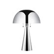 Posh Living Bradford Table Lamp USB Charger Chrome