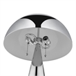 Posh Living Bradford Table Lamp USB Charger Chrome