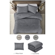 Posh Living Jeter 2pc Twin/Twin XL Comforter Set Denim