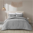 Posh Living Jeter 2pc Twin/Twin XL Comforter Set Grey