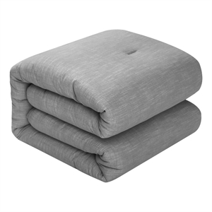 Posh Living Jeter 2pc Twin/Twin XL Comforter Set Grey