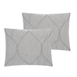 Posh Living Ginger 3pc King/California King Comforter Set Grey