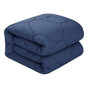 Posh Living Ginger 3pc King/California King Comforter Set Navy