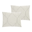Posh Living Ginger 3pc King/California King Comforter Set White