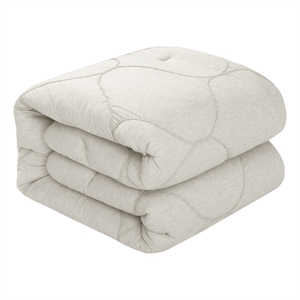 Posh Living Ginger 3pc King/California King Comforter Set White