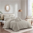 Posh Living Maira 7pc Full/Queen Duvet Set Beige