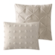 Posh Living Maira 7pc Full/Queen Duvet Set Beige