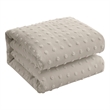 Posh Living Maira 7pc Full/Queen Duvet Set Beige