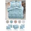 Posh Living Arissa 5pc Full/Queen Comforter Set Blue