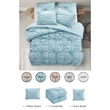 Posh Living Arissa 3pc Twin/Twin XL Comforter Set Blue