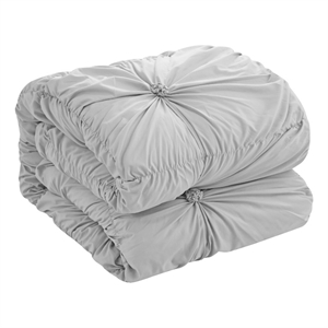 Posh Living Arissa 5pc King/California King Comforter Set Grey