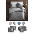 Posh Living Yehudis 3pc Full/Queen Comforter Set Grey
