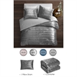 Posh Living Yehudis 2pc Twin/Twin XL Comforter Set Grey