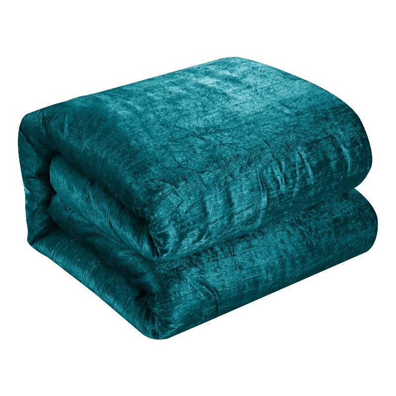 Posh Living Deklin 3pc Full/Queen Comforter Set Green