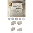 Posh Living Minnie 7pc Full/Queen Duvet Set Beige