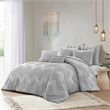 Posh Living Minnie 7pc Full/Queen Duvet Set Grey