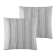 Posh Living Minnie 7pc Full/Queen Duvet Set Grey