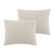 Posh Living Nika 5pc Full/Queen Duvet Set Beige