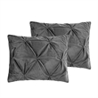 Posh Living Baxter 5pc Full/Queen Comforter Set Grey