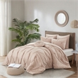 Posh Living Abilene 7pc Full/Queen Comforter Set Blush