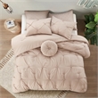 Posh Living Abilene 7pc Full/Queen Comforter Set Blush