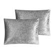 Posh Living Deklin 3pc Full/Queen Comforter Set Silver
