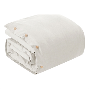Posh Living Kaiyah 3pc King/California King Duvet Set Ivory