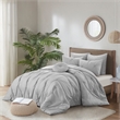 Posh Living Abilene 7pc Full/Queen Comforter Set Grey