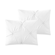 Posh Living Abilene 7pc Full/Queen Comforter Set White