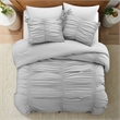 Posh Living Briseis 2pc Twin/Twin XL Comforter Set Grey