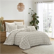Posh Living Kynnedi 7pc Full/Queen Duvet Set Beige