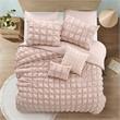 Posh Living Kynnedi 7pc Full/Queen Duvet Set Blush