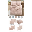 Posh Living Kynnedi 7pc Full/Queen Duvet Set Blush