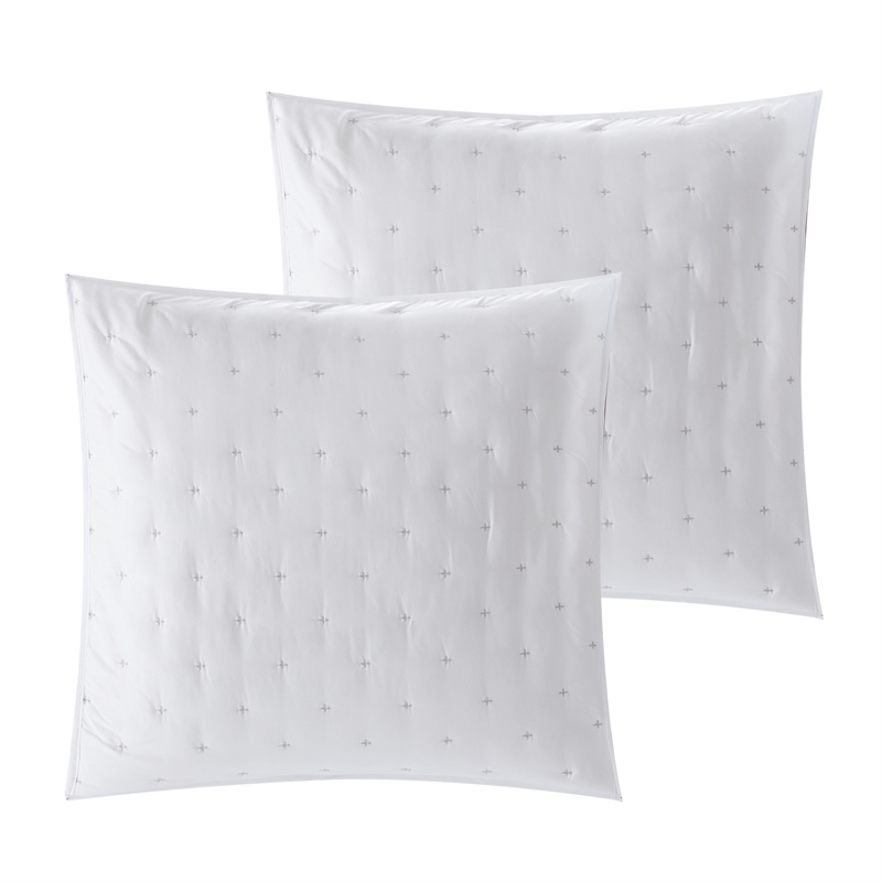 Posh Living Kynnedi 7pc Full/Queen Duvet Set White