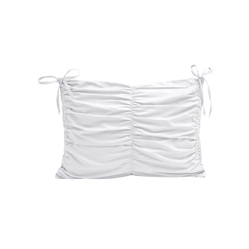 Posh Living Briseis 2pc Twin/Twin XL Comforter Set White