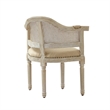 Posh Living Ibraheem Linen Accent Chair Beige
