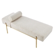 Posh Living Destiney Sherpa Bench Beige