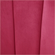 Posh Living Emaline Velvet Accent Chair Fuchsia